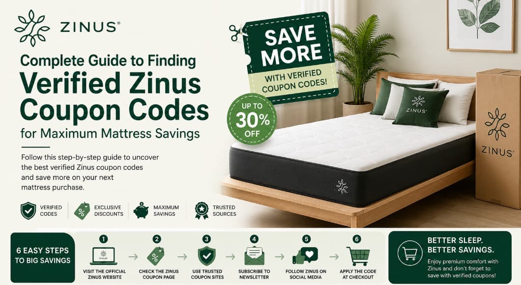 Complete Guide to Finding Verified Zinus Coupon Codes for Maximum Mattress Savings