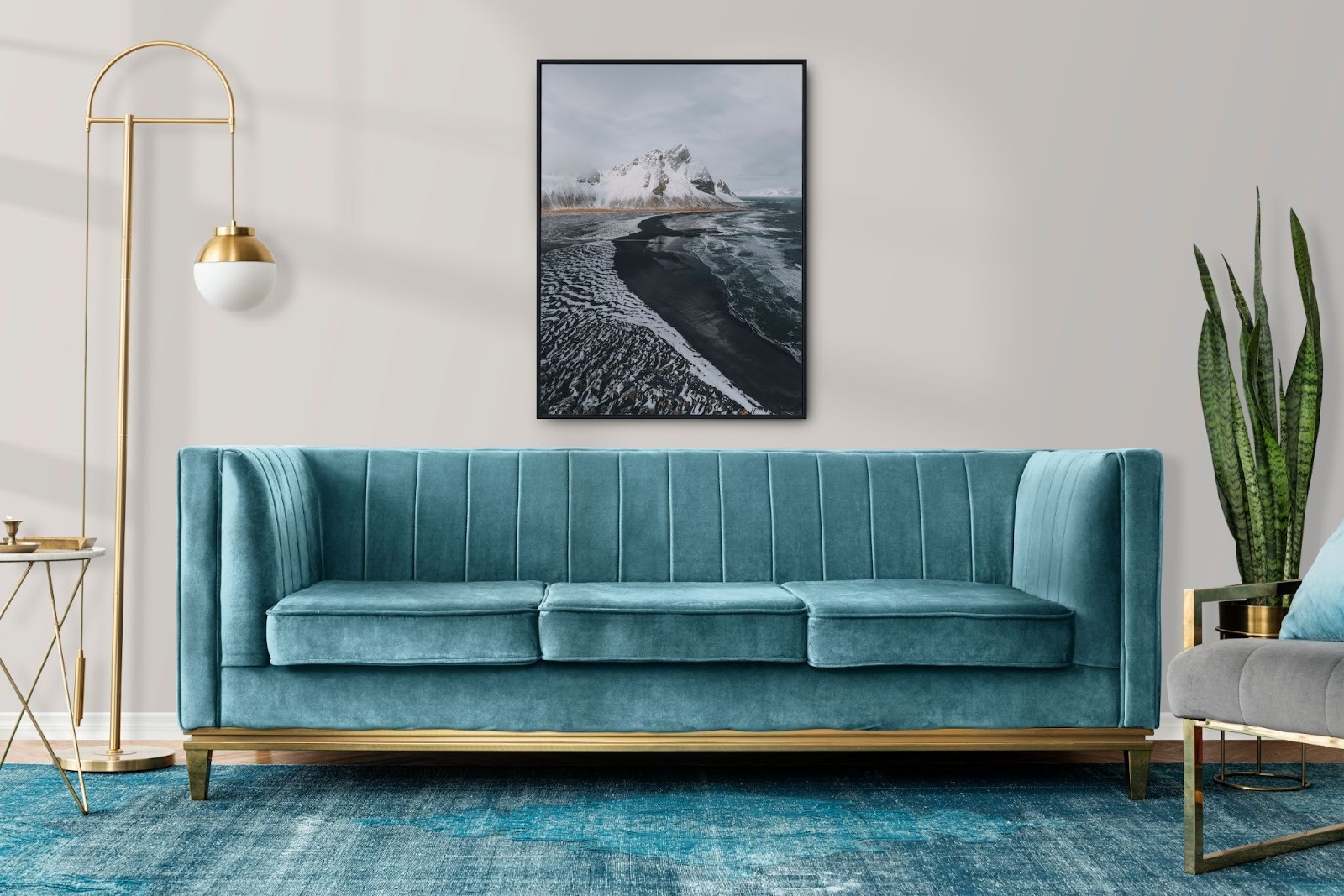 Belffin sofa in contemporary living space